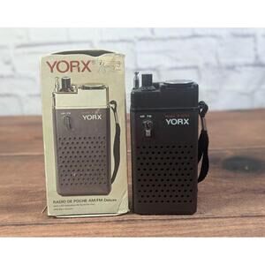 Yorx P-3753 Portable Radio Tested‎ and Working